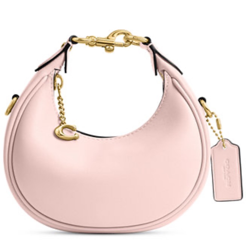 COACH Pink Mini Leather Bag